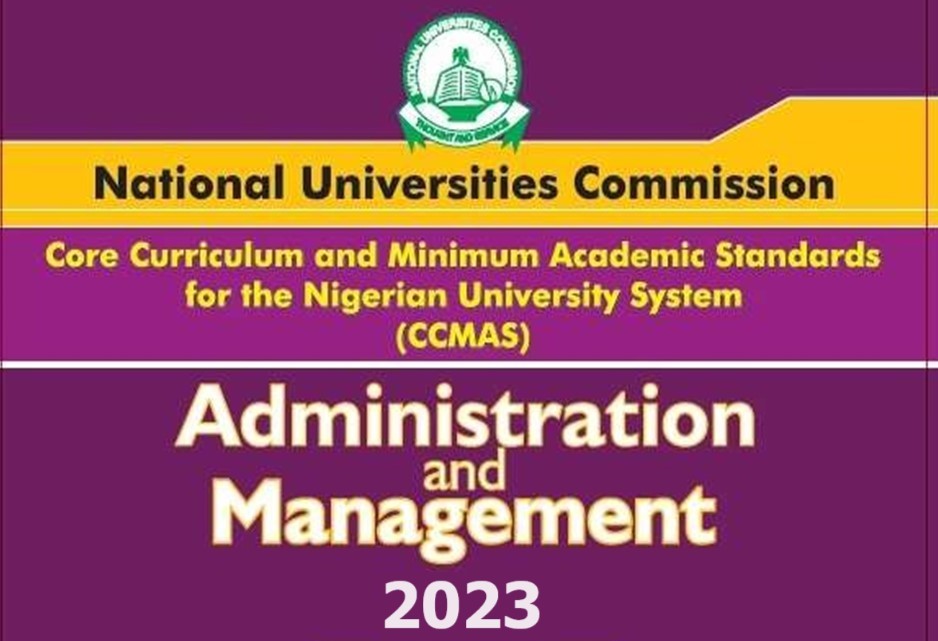 CCMAS: Administration And Management (New) - 2023 - NUC CCMAS